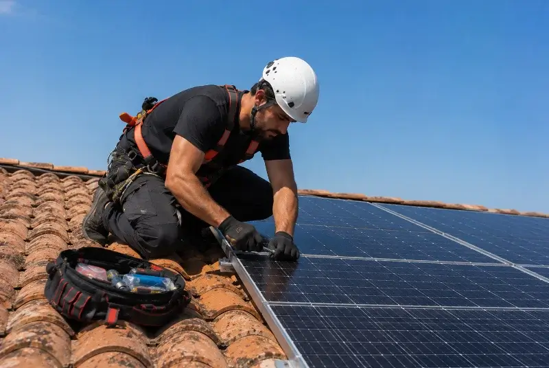Maintenance et monitoring de panneaux solaires à Saint-Mathieu-de-Tréviers